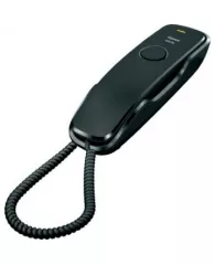 Телефон Gigaset DA210 black,redial,память 10 ном.,регул.гром.звонка