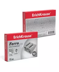 Точилка ErichKrause® Ferro Plus металлическая  2 отверстия