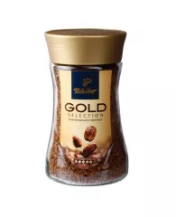 Кофе растворимый Tchibo Gold 190г гранулированный стеклянная банка