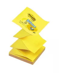 Стикеры Post-it Super Sticky Z-блок (76х76) канареечный желтый, 90 л