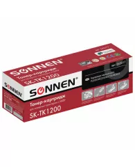 Тонер-картридж SONNEN (SK-TK1200) для KYOCERA ECOSYS P2335/M2235dn/M2735dn/M2835dw, ресурс 3000 стра