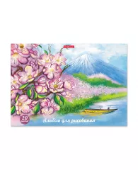 Альбом для рисования А4 20л ErichKrause® Цветущая Япония