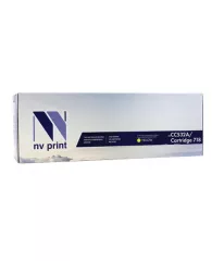 Картридж лазерный NV PRINT (NV-718Y) для CANON LBP7200Cdn/MF8330Cdn/8350Cdn, желтый, ресурс 2900 стр