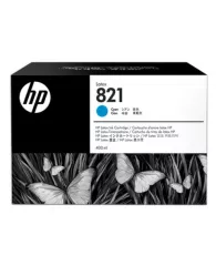 Картридж струйный HP (G0Y86A) Latex 110 Printer, №821, цвет голубой, оригинальный, объем 400 мл.