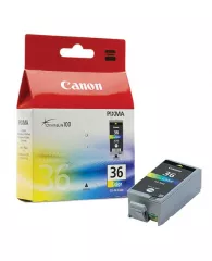 Картридж струйный CANON (CLI-36) PIXMA iP100, цветной, оригинальный, ресурс 250 стр., 1511B001