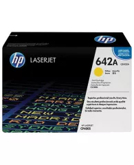 Картридж лазерный HP (CB402A) ColorLaserJet CP4005, желтый, оригинальный, ресурс 7500 стр.