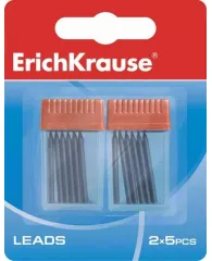Набор грифелей для циркулей ErichKrause® (в блистере 2 контейнера по 5 шт.), шт
