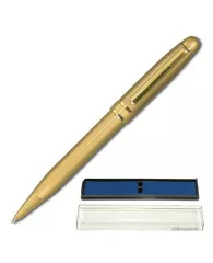 Ручка шариковая Brauberg корпус золот., синяя