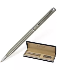 Ручка подарочная шариковая GALANT "Arrow Chrome", корпус серебристый, хромированные детали