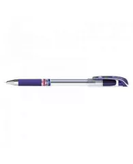 Ручка гелевая Berlingo Silk Touch 2000 синяя, 0,7мм, игольчатый стержень, грип