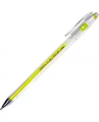 Ручка гелевая Crown HJR-500 желтая
