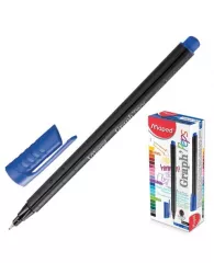 Ручка капиллярная MAPED Graph Pep's синяя