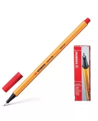 Ручка капилярная Stabilo Point 88  красная