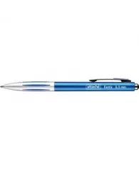 Ручка шариковая Attache Exotic, синий корпус, синяя, 0,5 мм