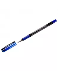 Ручка шариковая Berlingo I-10 Nero 0,4мм, грип синяя