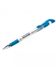 Ручка шариковая Berlingo Western 0,5мм, грип синяя