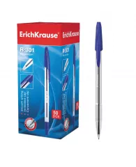 Ручка шариковая ErichKrause® R-301 Classic Stick синяя