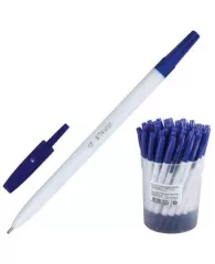 Ручка шариковая Стамм 049 синяя
