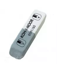 Ластик Koh-I-Noor "Sanpearl" 60, скошенный, комбинированный, натуральный каучук, 57*14*8мм