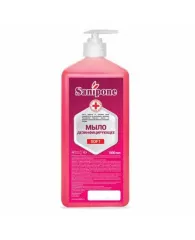 Мыло жидкое Sanipone Soft дезинфицирующее дозатор 1л