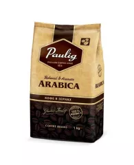 Кофе в зернах Paulig "Arabica", вакуумный пакет, 1кг