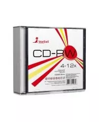Диск CD-RW Smart Track 700Mb 8-12x Slim