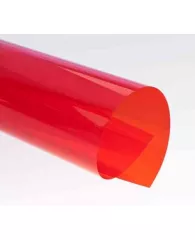 Обложки для переплета пластиковые Promega office A4 280 мкм красные глянцевые (100 штук в упаковке)