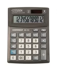 Калькулятор Citizen CD-212 12 разряд двойное питание