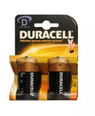Батарейка Duracell Plus D алкал. 2 шт/уп LR20/MN1300