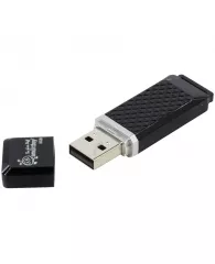 Внешний накопитель Flash USB-Drive 8Gb Smart Buy Quartz черный SB8GBQZ-K