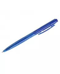 Ручка шариковая автоматическая OfficeSpace "Spaceship" синяя, 0,7мм, тонированный корпус, штрихкод