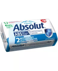 Мыло туалетное Absolut "Ультразащита", бумажная обертка, 90г