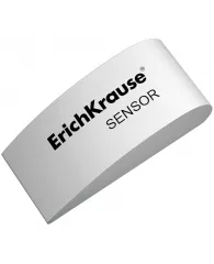 Ластик ErichKrause® Sensor White форма капли, термопластичная резина, 50*18*23мм