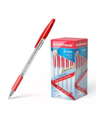 Ручка шариковая ErichKrause® R-301 Stick@Grip красная