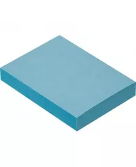 Бумага с клеевым краем 38х51мм голубой (3 блока по 100 листов)