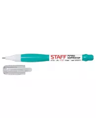Ручка-корректор STAFF "College", 6 мл, металлический наконечник, 225213