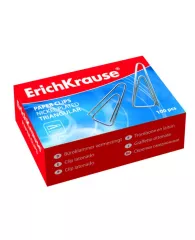 Скрепки ErichKrause® 32мм треугольные 100шт