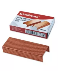 Скобы для степлера ErichKrause® N10 1000 шт медные