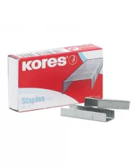 Скобы для степлера N10 KORES никелированные (2-20 лист.) 1000 шт в упаковке