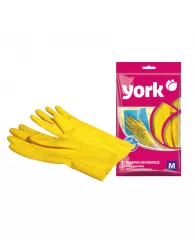 Перчатки резиновые York,...