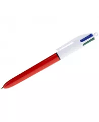 Ручка шариковая автоматическая Bic "4Colors" 4цв., 0,8мм, классические цвета