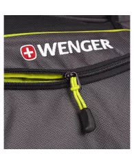 Сумка дорожная Wenger Zurich II из полиэстера темно-серого/салатового цвета (72614661)