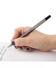 Ручка шариковая масляная BRAUBERG "Assistant", ЧЕРНАЯ, корпус тонированный, 0,7 мм, линия письма 0,3