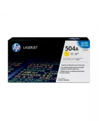 Картридж лазерный HP 504A CE252A жел. для LJ CP3525/CM3530