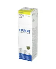 Контейнер с чернилами Epson T6734 C13T67344A жел. для L800