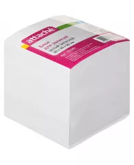 Блок-куб 9*9*9 см белый Attache