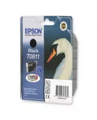 Картридж струйный Epson T0811 C13T11114A10 чер. пов.емк. для R270