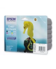 Картридж струйный Epson C13T04874010 CMYKLcLm для St Photo R300 (6шт/уп)