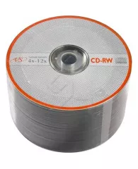 Диски CD-RW VS 700Mb 4-12x 50шт Bulk VSCDRWB5001