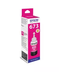 Чернила EPSON (C13T67334A/398) для СНПЧ Epson L800/L805/L810/L850/L1800, пурпурные, оригинальные